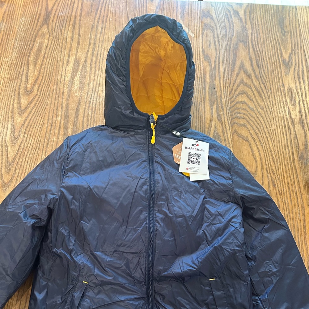 Boys' Reversible Lightweight Puffer Jacket Puffer Jacket